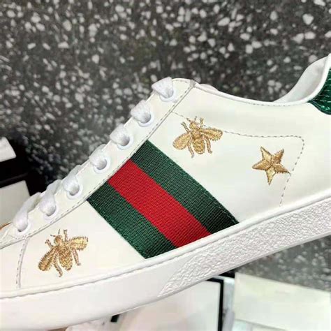 gucci bees and stars sneakers|original Gucci bee sneakers.